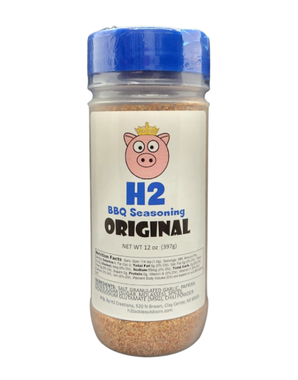 H2 Original Seasoning BBQ Rub 12 oz