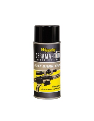 Wheeler Cerama-Coat Firearm Finish Restoration, 4oz, Aerosol, Flat Dark Earth