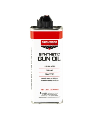 Birchwood Casey Synthetic Gun Oil, Liquid Spout Can, 4.5oz