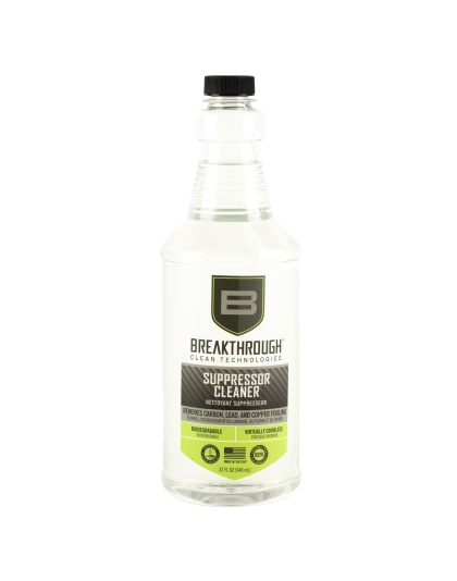 Breakthrough Clean Technologies Suppressor Cleaner, Solvent, 32oz Bottle