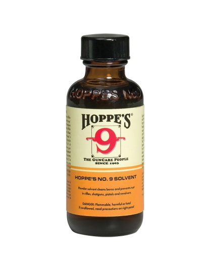 Hoppe's No. 9, Solvent, Liquid, 2oz, Bottle