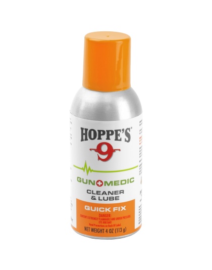 Hoppe's Gun Medic, Cleaner & Lube - Quick Fix, Liquid, 4oz, Bottle