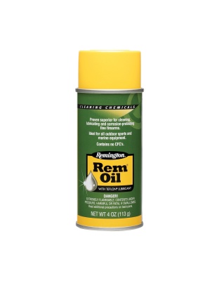 Remington 4 oz. Spray can, Rem-Oil, Liquid, 4oz, Lube, Aerosol Can