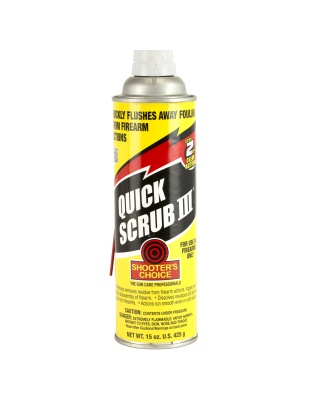 Shooter's Choice Quik Scrub III, Liquid, 15oz, Cleaner/Degreaser, Aerosol Can