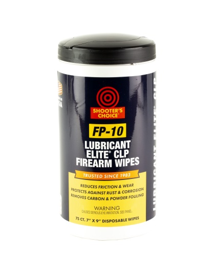 Shooter's Choice Shooters Choice, FP-10 Lubricant Elite CLP Wipes, 75 Count