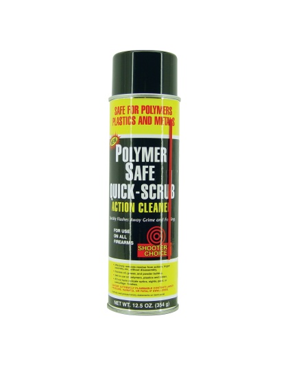 Shooter's Choice Polymer Safe Quick Scrub, Liquid, 12oz, Aerosol Can