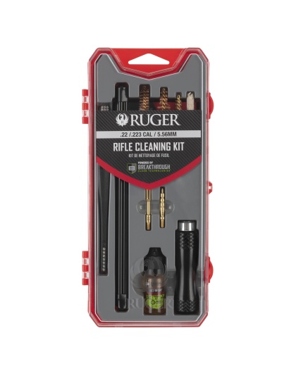 Allen Company AR15 Cleaning Kit, For 556/223 AR15, Red and Gray
