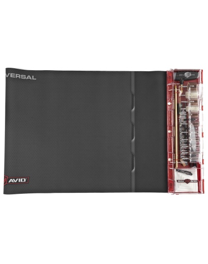 Real Avid Master Cleaning Station, Universal Cleaning Kit, Cleans Handguns, Rifles, Shotguns, Deluxe Gun Mat With Set Of Cleaning Tools