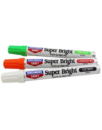 Birchwood Casey Super Bright Pen Kit, Green/Red/White, Blister Card