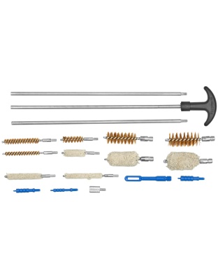 DAC Gunmaster Universal Cleaning Kit, 19 Pieces, Comes in Reusable Clamshell