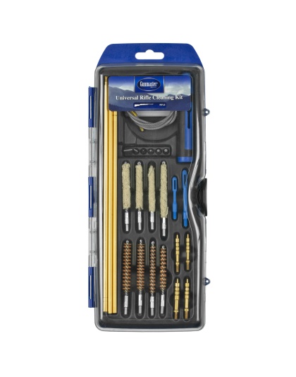DAC Gunmaster Universal Hybrid Rifle Cleaning Kit, 26 Pieces, Includes Flex Rod, 3pc Rod and 6 Piece Driver Set