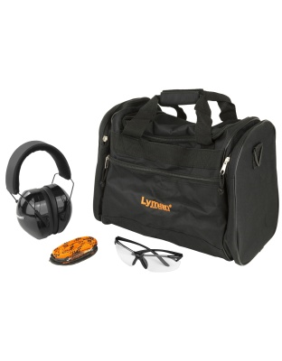 Lyman Products Range Kit, Includes Hearing and Eye Protection, Range Bag, and QwikDraw Barrel Cleaner