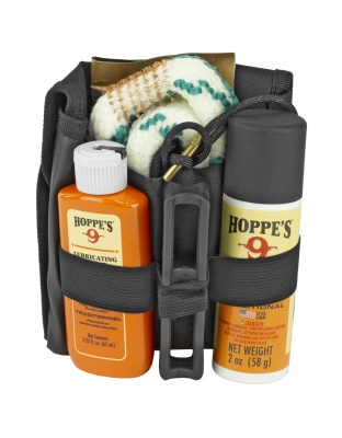 Hoppe's Soft Sided Cleaning Kit 12 Gauge Shotgun, Clam Pack