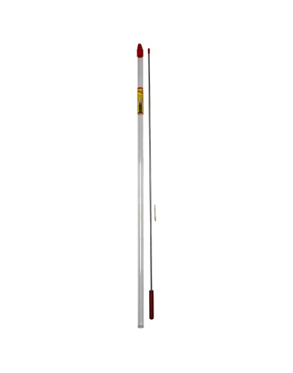 Pro-Shot Products Stainless Steel Rifle Cleaning Rod, 36", For .22-.26 Caliber, 1 Piece Tube