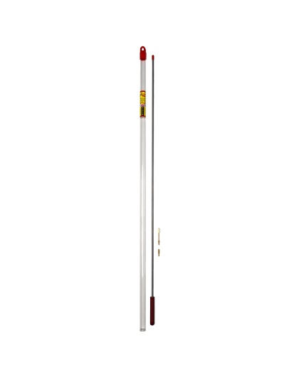 Pro-Shot Products Stainless Steel Rifle Cleaning Rod, 36", For .27 Caliber and Up, 1 Piece Tube