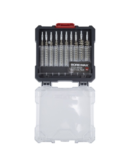 Real Avid Bore-Max Speed Brushes, Set of 10, Multi Cal Brushes