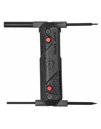 Real Avid 4-In-1 Multi-Tool, For All Glocks, Magnetic 3/16" Hex Driver, 3mm Armorer's Pin Punch, .050 Allen Wrench, Flat Blade Screwdriver, Frame Stores All 4 Tools