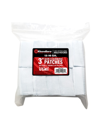 Kleen-Bore SuperShooter, Cotton Patch, 12/16Ga, 500 Pack