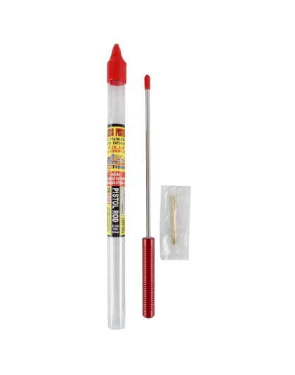 Pro-Shot Products Stainless Steel Pistol Cleaning Rod, 8", For .22 Caliber and Up, 1 Piece
