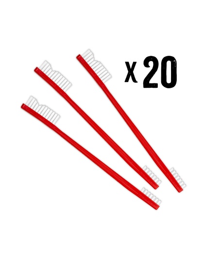 Shooter's Choice Shooters Choice, Nylon All Purpose Brushes, 20 Pack