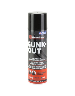Kleen-Bore Gunk-Out, Liquid, 14oz, Cleaner/Degreaser, Aerosol Can