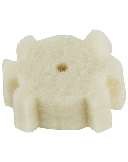 Real Avid Star Chamber, Cleaning Pads, Fits AR15, Wool Pads, 20 Per Pack, Precision Cut