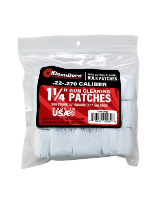Kleen-Bore SuperShooter, Cotton Patch, 22/270Cal, 500 Pack