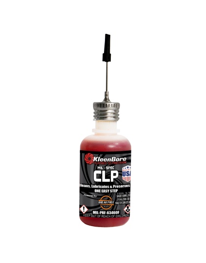 Kleen-Bore Mil-Spec CLP, Liquid, 1oz, Squeeze Bottle w/Needle Tip