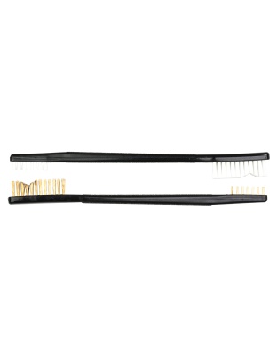 Kleen-Bore Brush, Double Ended, Combo 2 Pack - 1 Nylon, 1 Bronze