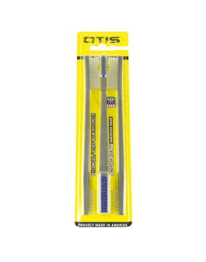 Otis Technology AP Brushes, 3 Piece Set, (2) Nylon and (1) Blue Nylon Brush