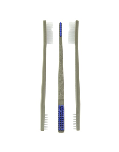 Otis Technology AP Brushes, 3 Piece Set, (2) Nylon and (1) Blue Nylon Brush