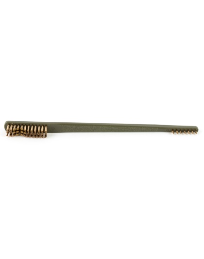 Pro-Shot Products Gun Brush, Bronze Bristles, Double Ended, Clam Pack