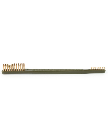Pro-Shot Products Gun Brush, Bronze Bristles, Double Ended, Clam Pack