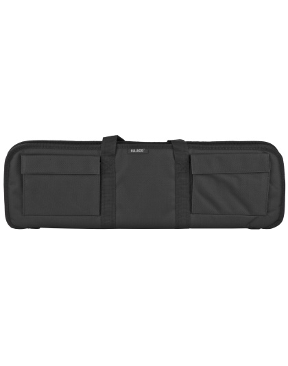 Bulldog Cases Tactical Shotgun Case, Fits Single Shotgun, Mossberg Shockwave and Similar, Elastic Shell Holders In External Pockets, 29" Soft Case, Black
