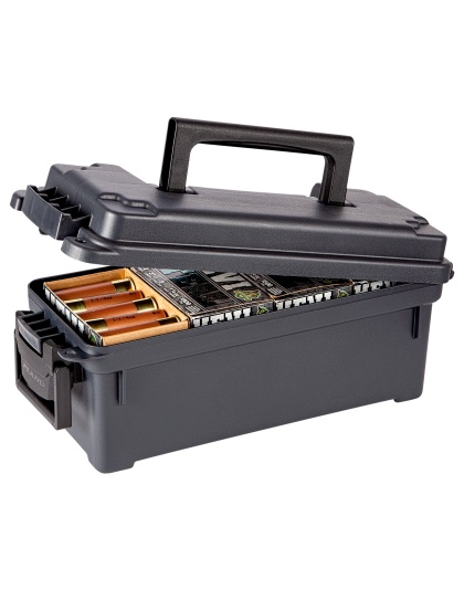 Plano Field/Ammo Box, Shot Shell, No Gasket, Black, Pack of 6 Boxes