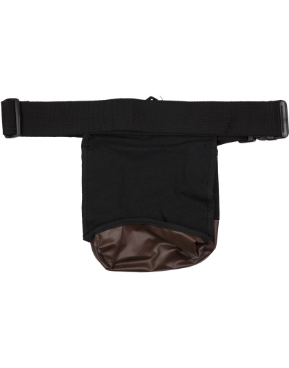 US PeaceKeeper Divided Shell Pouch, Shell Case, 8"x4"x7.5", 600 Denier Polyester, Black