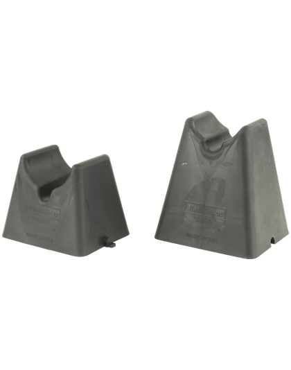 Birchwood Casey Nest Rest 2pc Shooting Rest, Rubber, Black, 1 Set