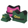 Caldwell Deadshot Shooting Bags, Front, Rear and Combo, Green, Unfilled
