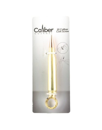 Caliber Gourmet 50 Caliber Corkscrew, Gold