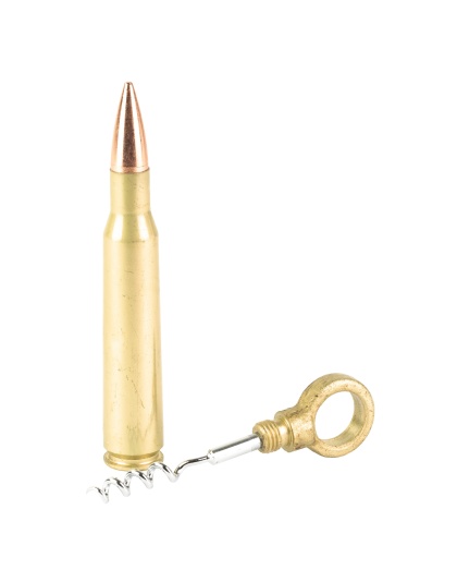 Caliber Gourmet 50 Caliber Corkscrew, Gold