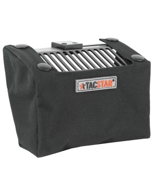 TacStar Brass Catcher, Black, Fits Picatinny Rails on Flat Top AR's, No Modification Needed, Holds (120) 223 Cases, Heat Resistant Bag