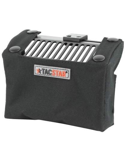 TacStar Brass Catcher, Black, Fits Picatinny Rails on Flat Top AR's, No Modification Needed, Holds (120) 223 Cases, Heat Resistant Bag