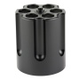 Caliber Gourmet Revolver Cylinder Pen Holder, Black