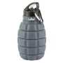 Caliber Gourmet Silicone Collapsible Grenade Water Bottle, 580ml