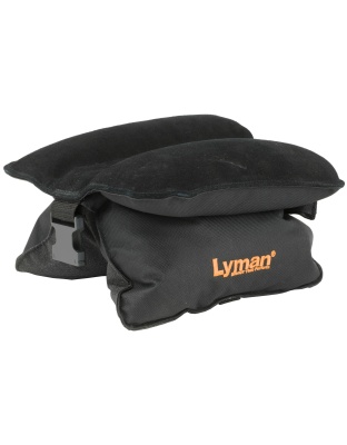 Lyman Products Universal Bag Rest, Filled, Black, Standard Size, Bag is Equipped with a Sturdy Carry Strap and an Adjustable Tensioning Strap to Adjust Elevation