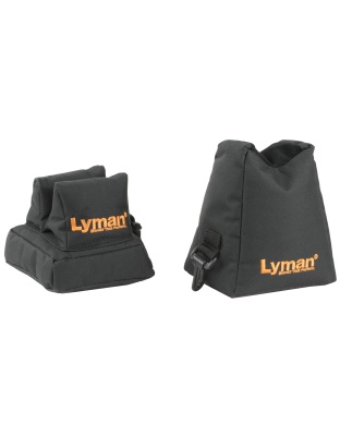 Lyman Products Universal Bag Rest, Filled, Black, Standard Size, Includes Both Front and Rear Bags
