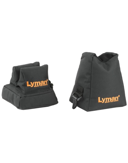 Lyman Products Universal Bag Rest, Filled, Black, Standard Size, Includes Both Front and Rear Bags