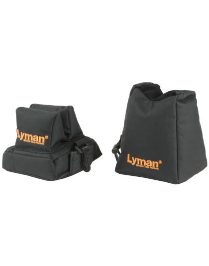 Lyman Products Universal Bag Rest, Filled, Black, Standard Size, Includes Both Front and Rear Bags