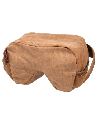 Birchwood Casey Steady Shot Foxtrot, Ultralight, Shooting Bag, Waxed Canvas, Tan