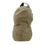 MDT Peanut, Waxed Canvas, Shooting Bag, Sand Fill, 10"x3.5"x5", Army Duck Canvas Construction, Grulla